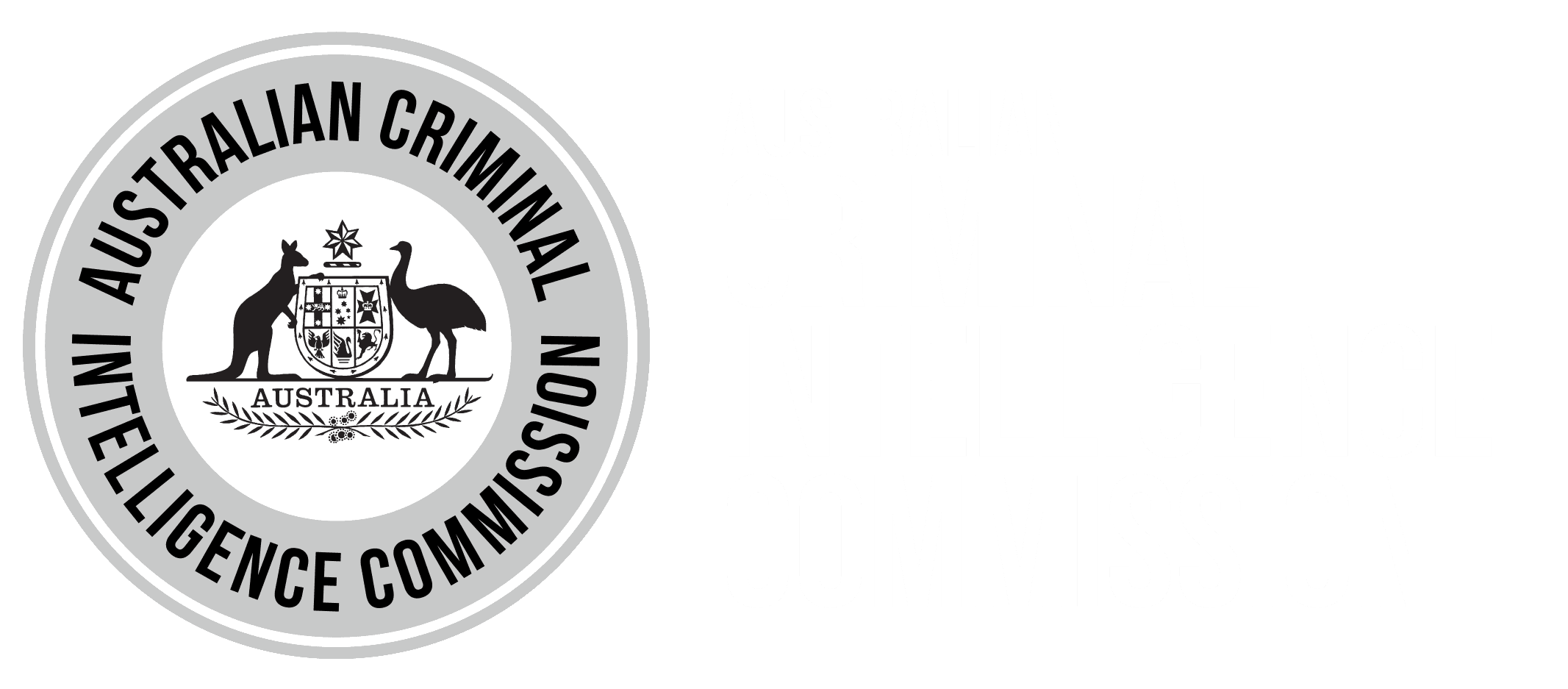 Australian Criminal Intelligence Commission (ACIC) logo for dark backgrounds